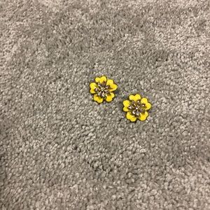 Enamel Flower Studs